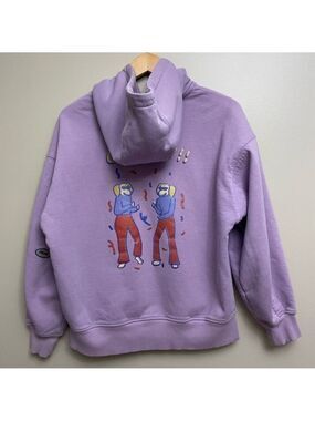 Prod Cheer Up Sweater Purple Medium Fleece Lined